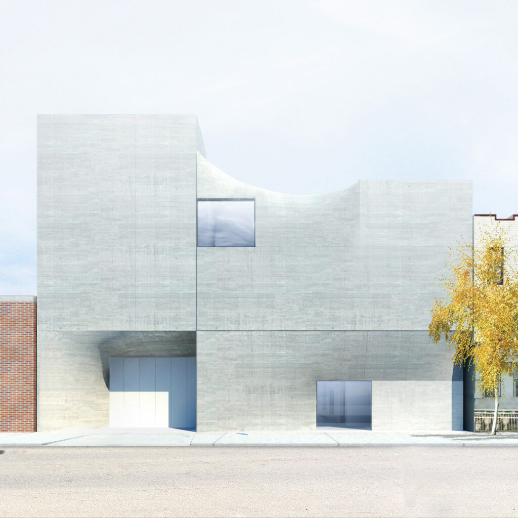 private arts building exterior rending pw grosser consulting civil engineering