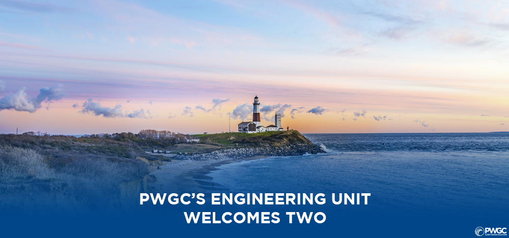 PWGC'S ENGINEERING UNIT WELCOMES TWO