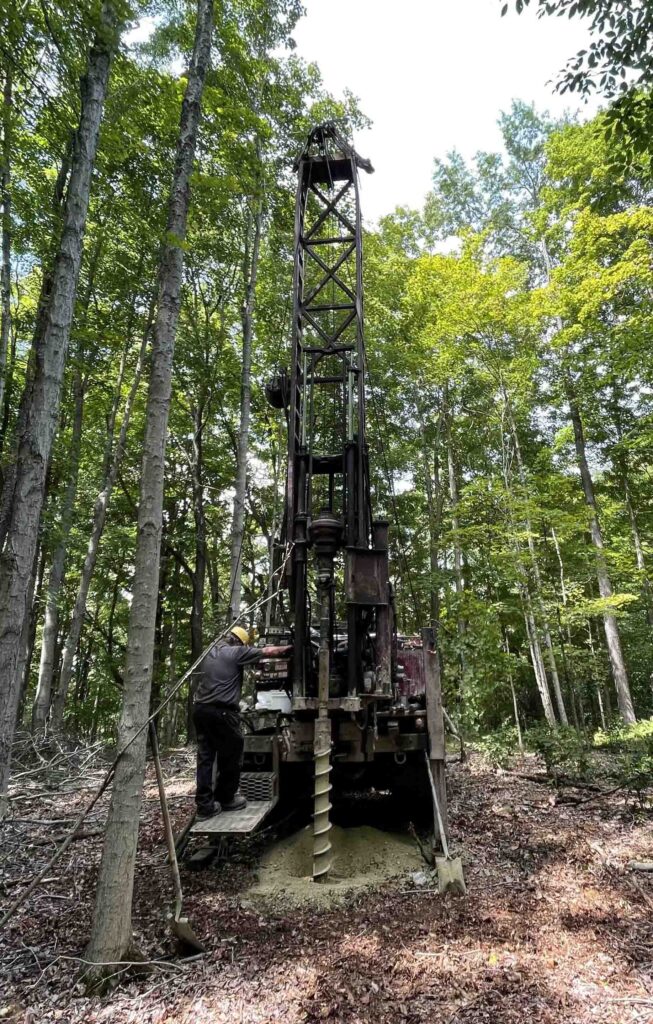 Dual rotary drilling tests for a new potable water well in Franklinville, New York